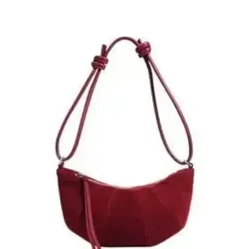 Luna Wildleder Schultertasche – Elegante Suede Bag