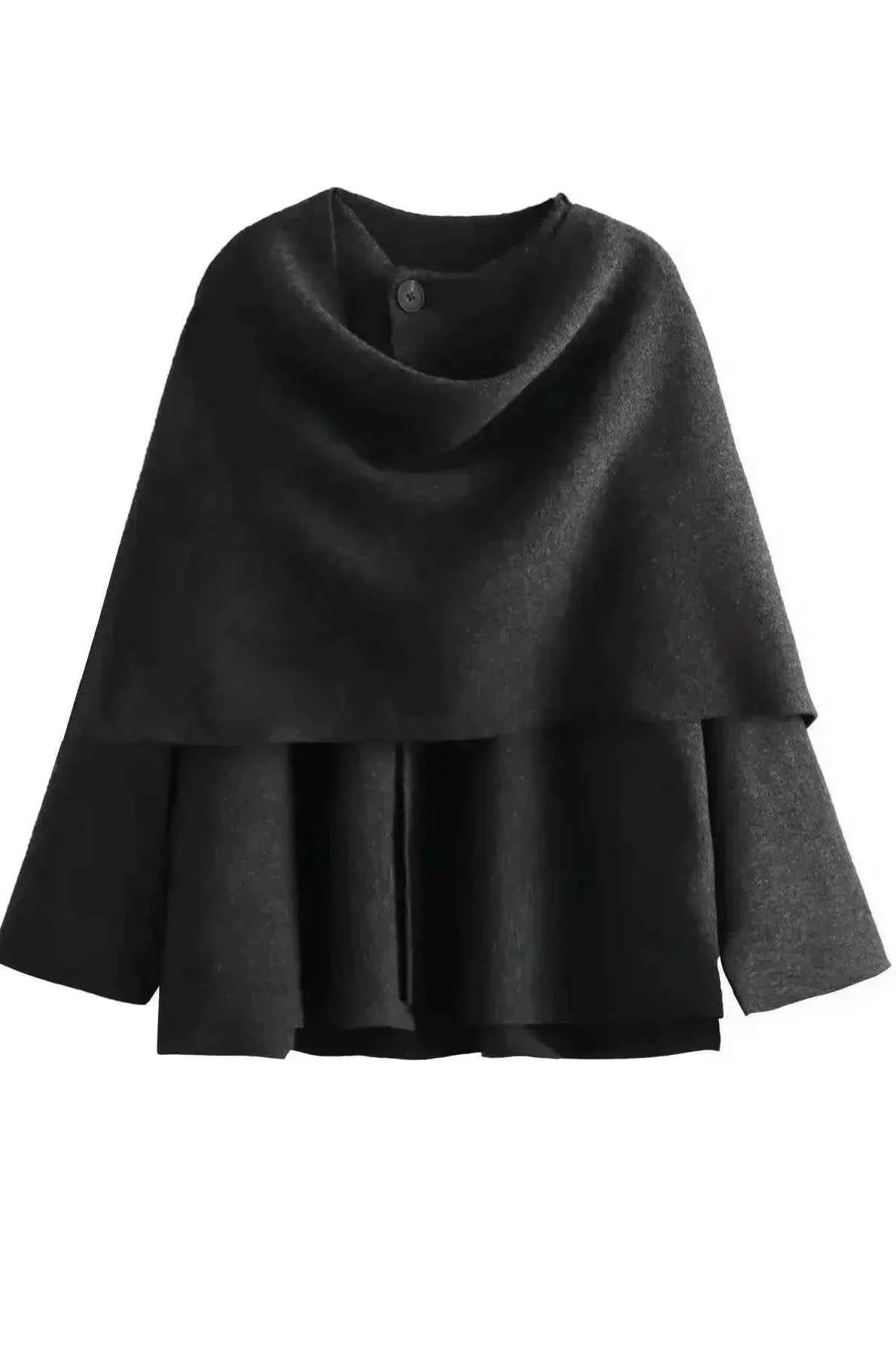 Elegante Cape-Jacke – Designer Cape von Miraée Paris