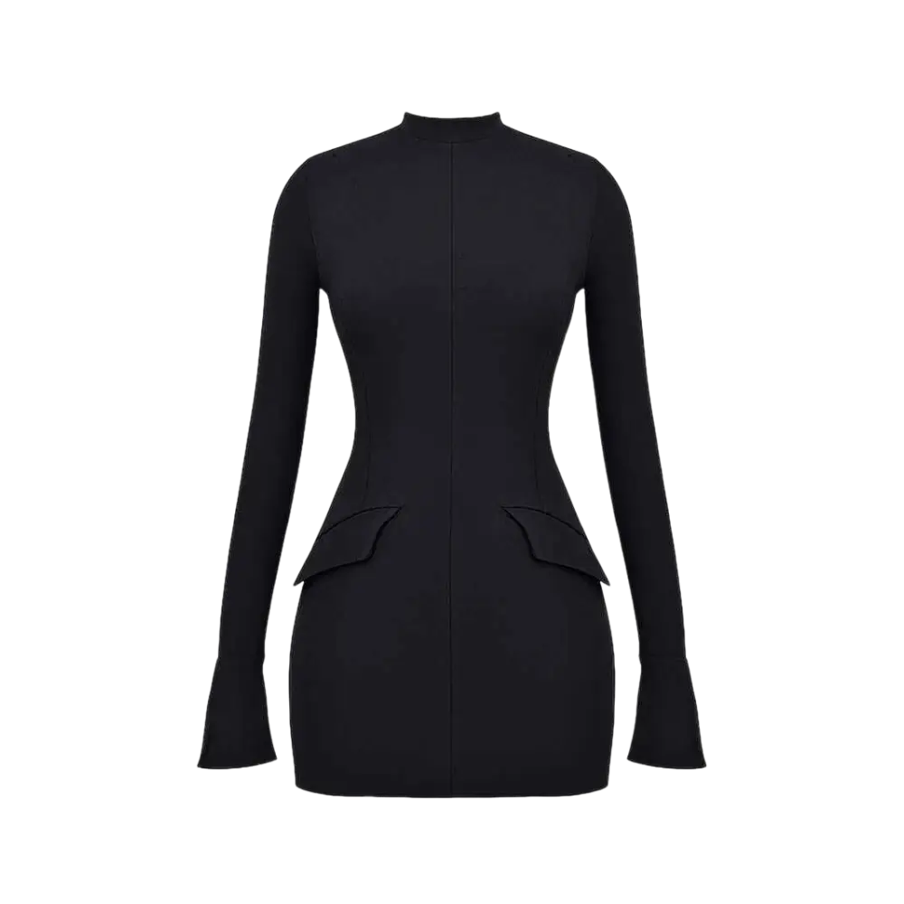 Adora Minikleid – Figurbetontes Kleid mit Stretch - black / S