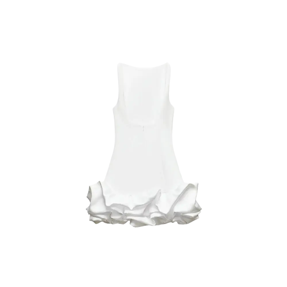 Bailey Minikleid – Rückenfreies Ballonkleid mit Old-Money-Ästhetik - Kleid