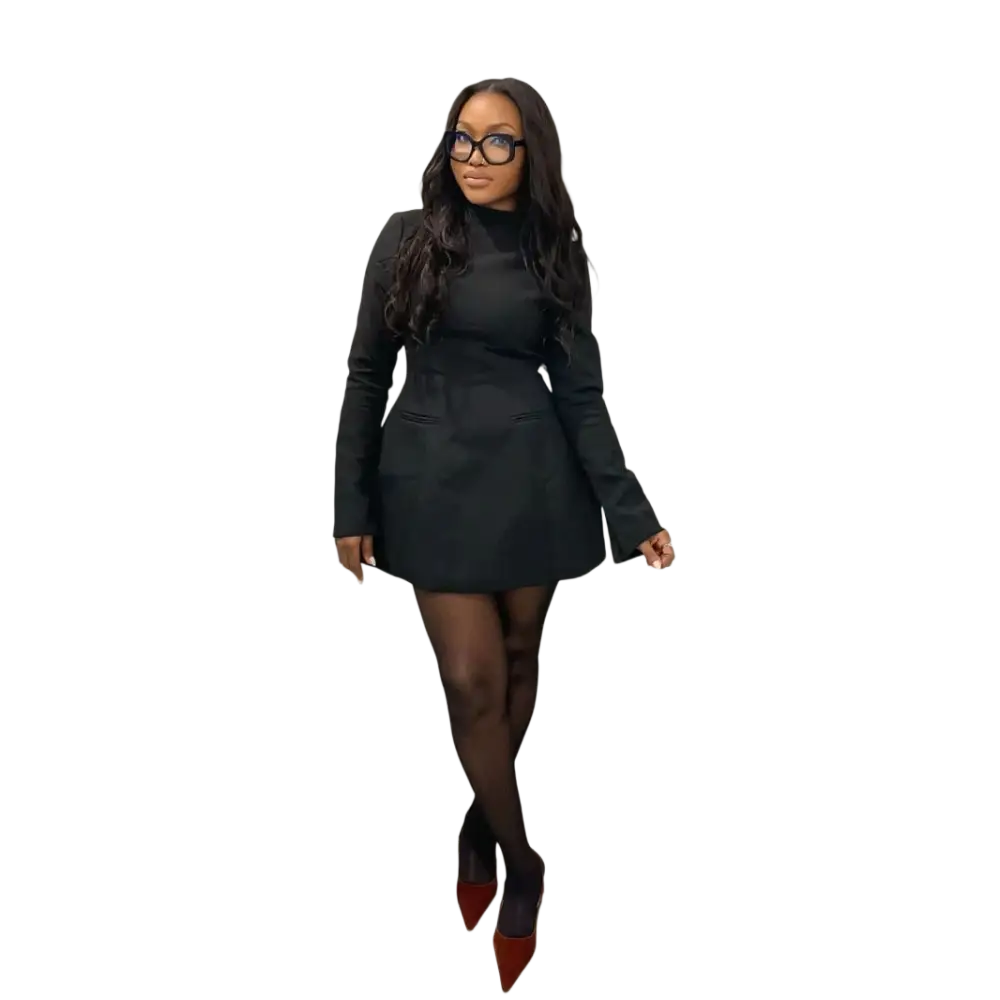 Elysia Minikleid Rückenfrei Baumwolle – Elegantes Partykleid für unvergessliche Anlässe - Kleid