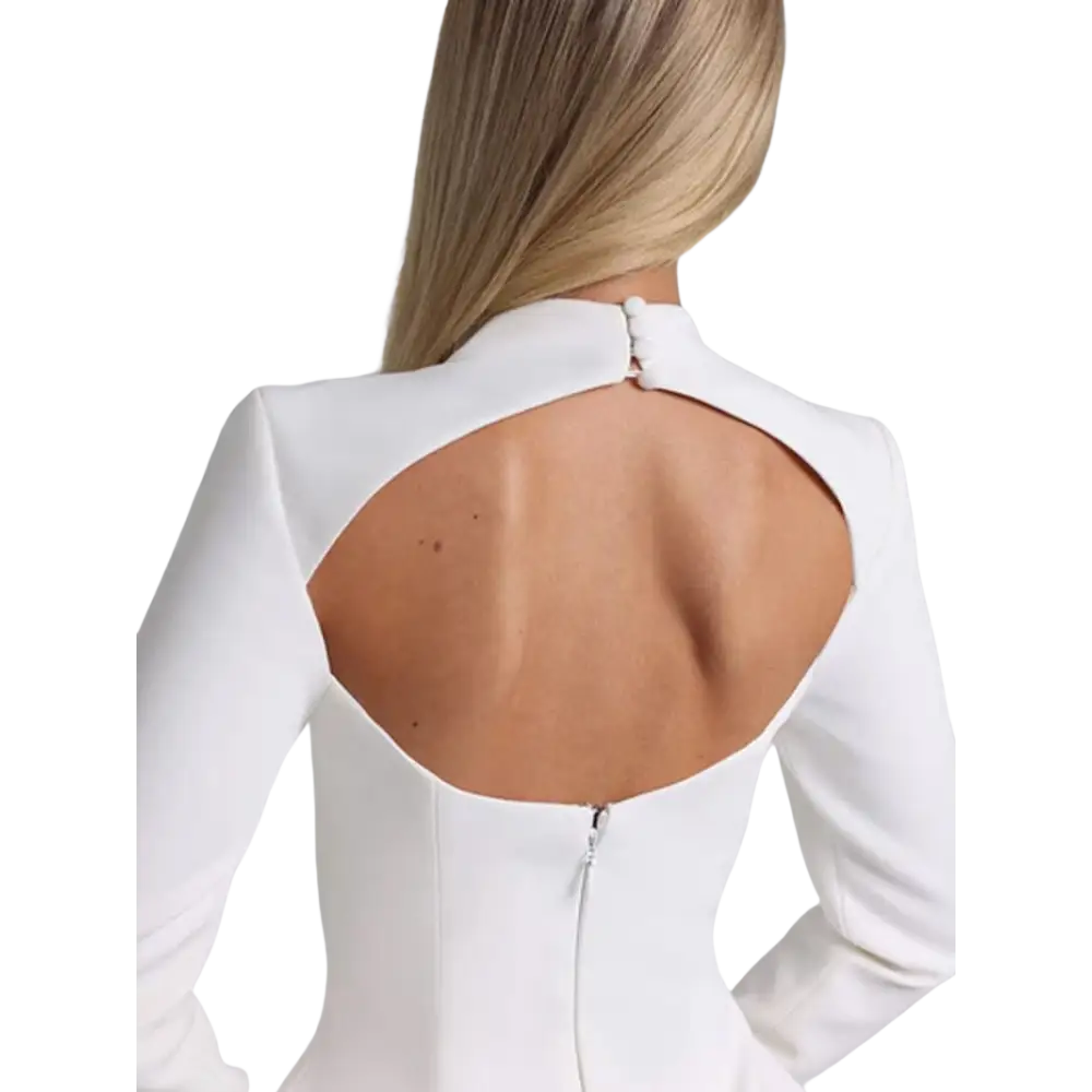 Elysia Minikleid Rückenfrei Baumwolle – Elegantes Partykleid für unvergessliche Anlässe - Kleid