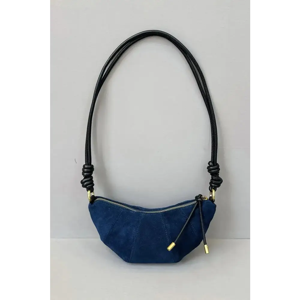 Luna Wildleder Schultertasche – Elegante Suede Bag
